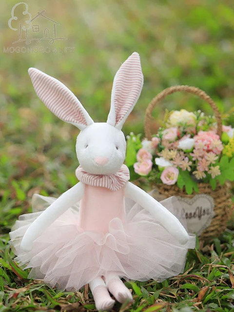 Handmade Plush Luxury Doll - Ballerina Bunny Doll Princess Collection
